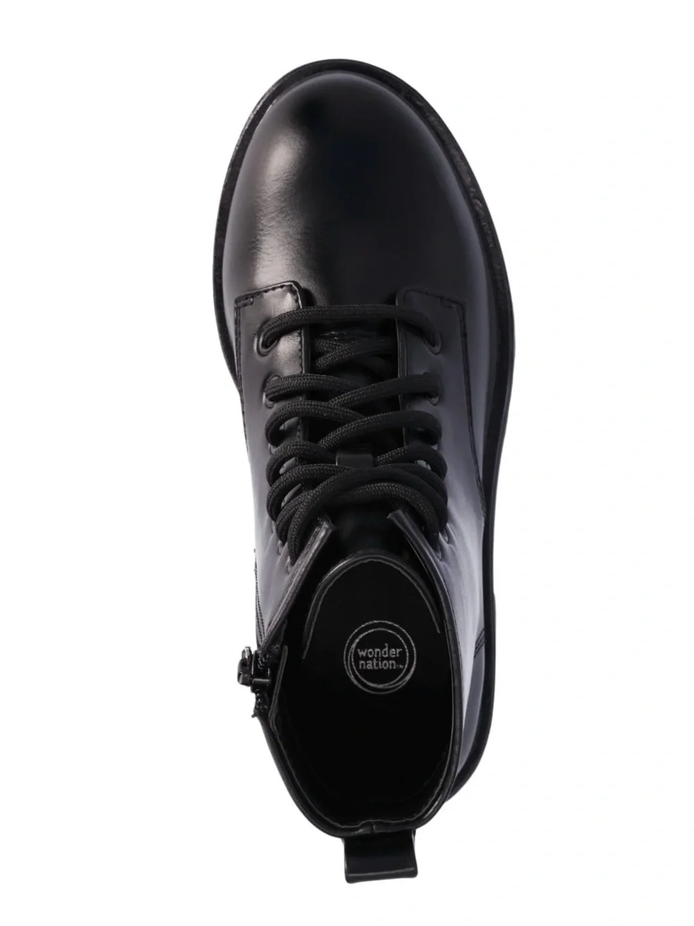 Black Combat Boots Girls Boots (NEW) Size: 13